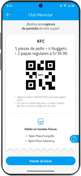 Pasos para canjear