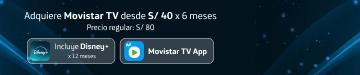 cintillo movistar tv