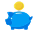 Icono de ahorro